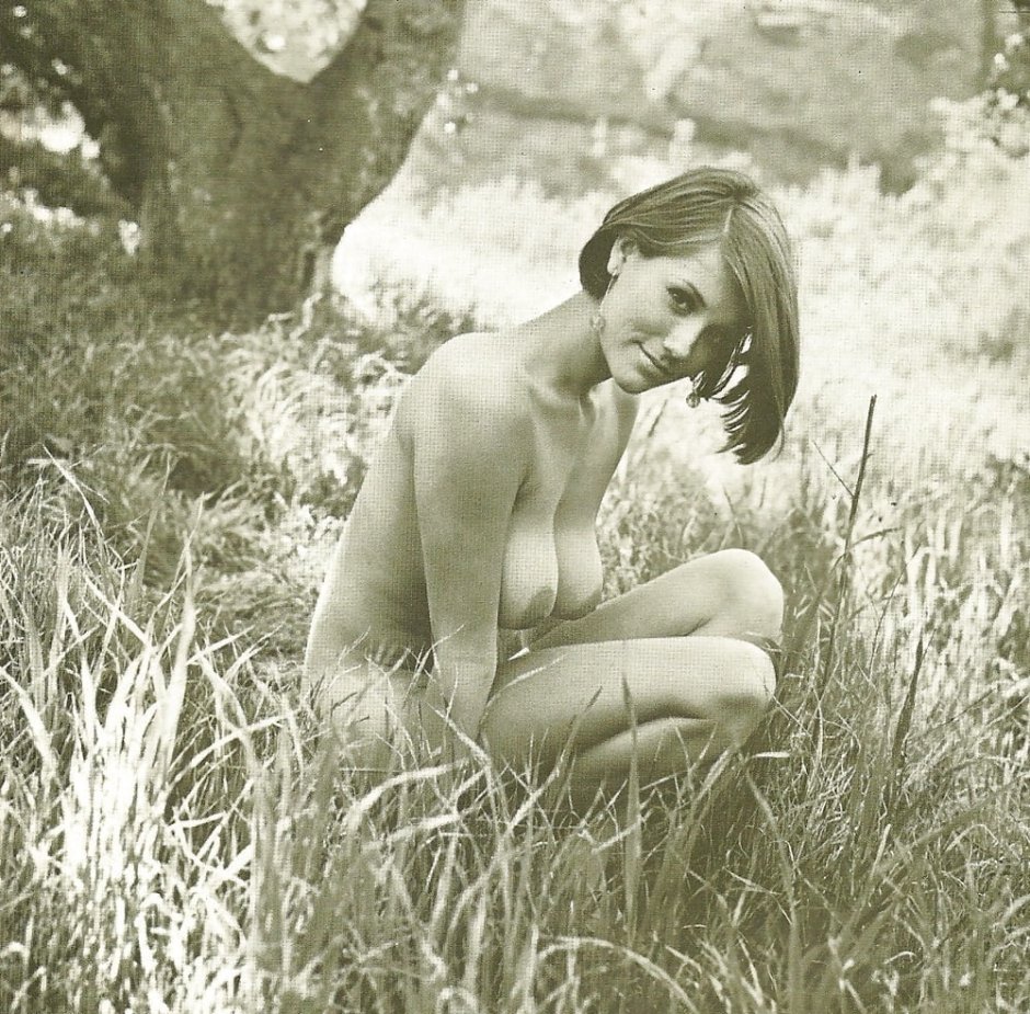 Soviet women in the nature of nude