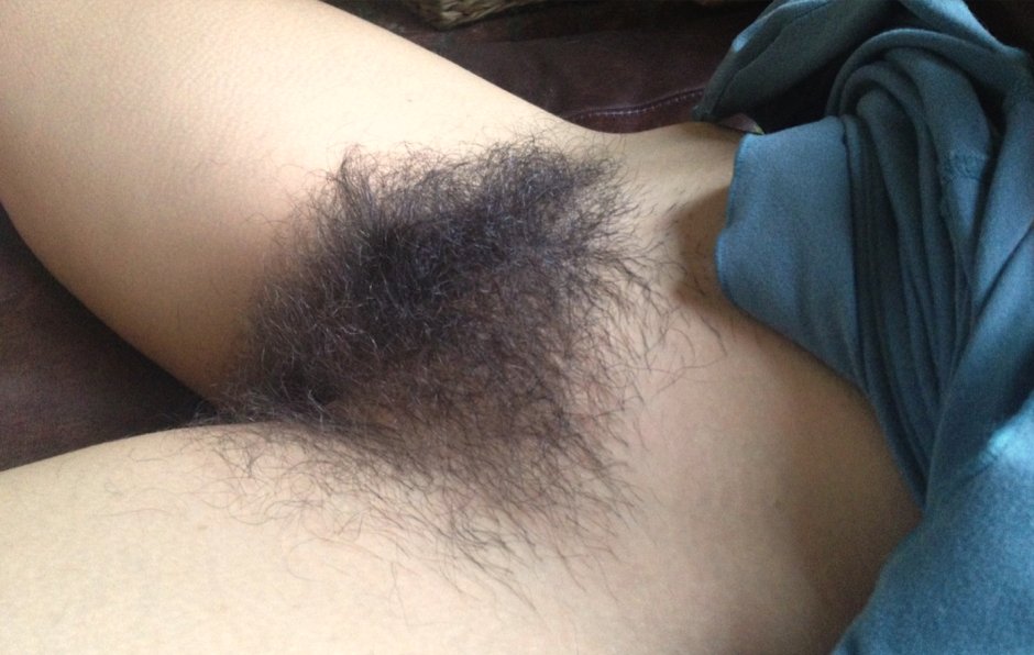 The most hairy female pubis