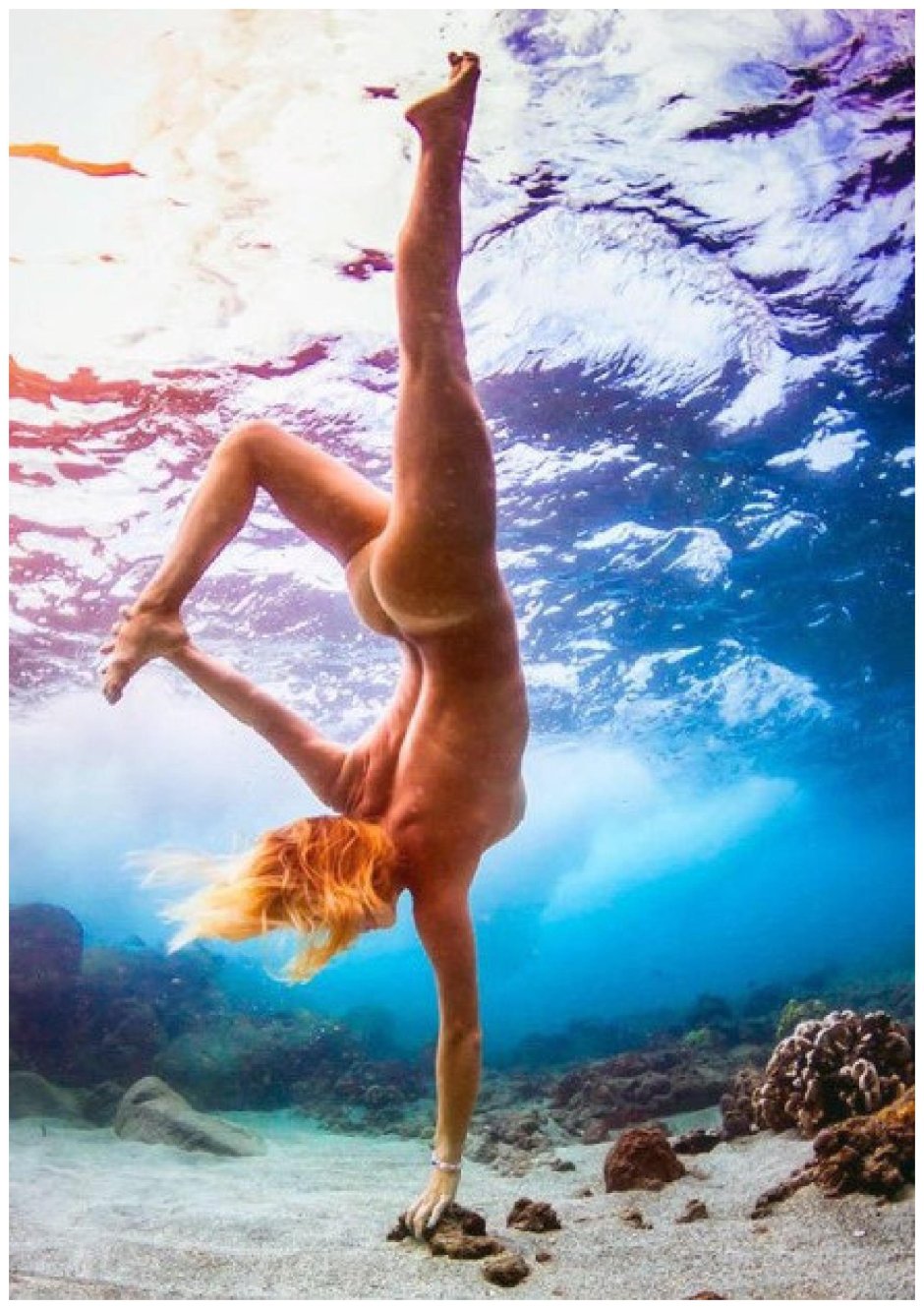 Underwater photo shoot nude