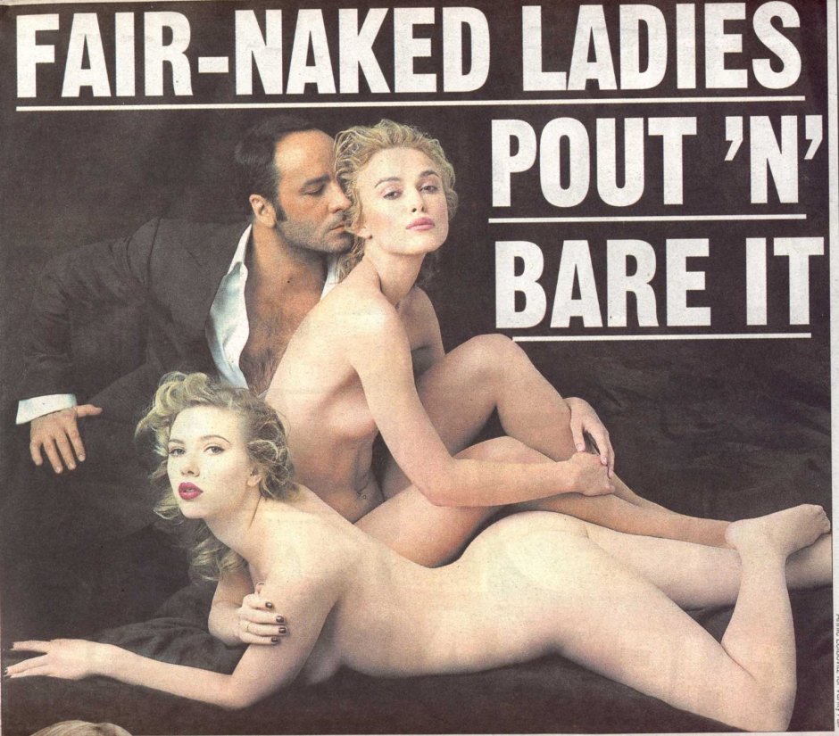 Scarlett Johansson and Kira Knightley for Vanity Fair