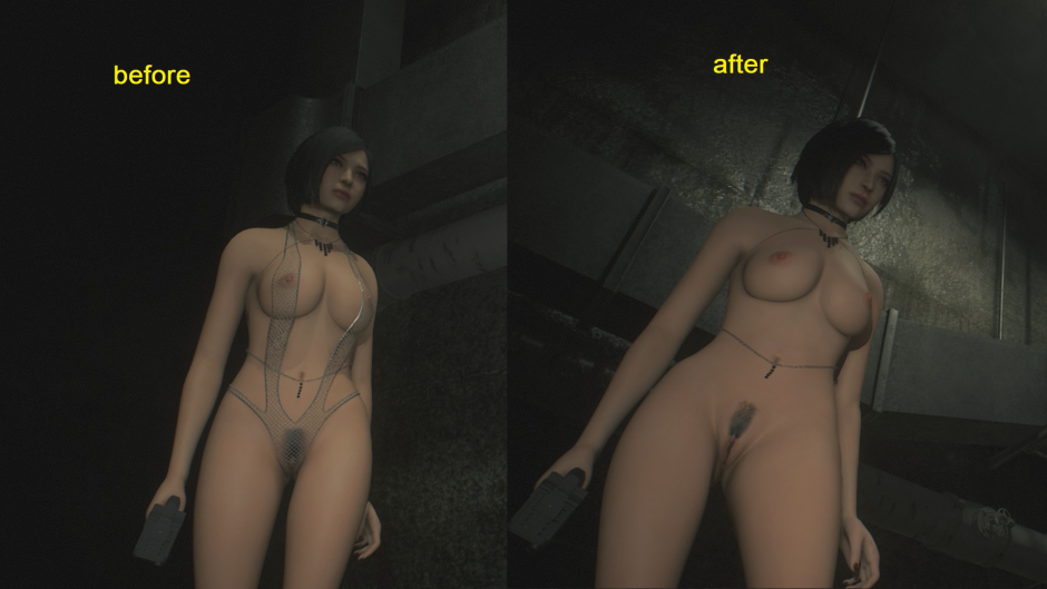 Naked Ada Wong Mod resident 2