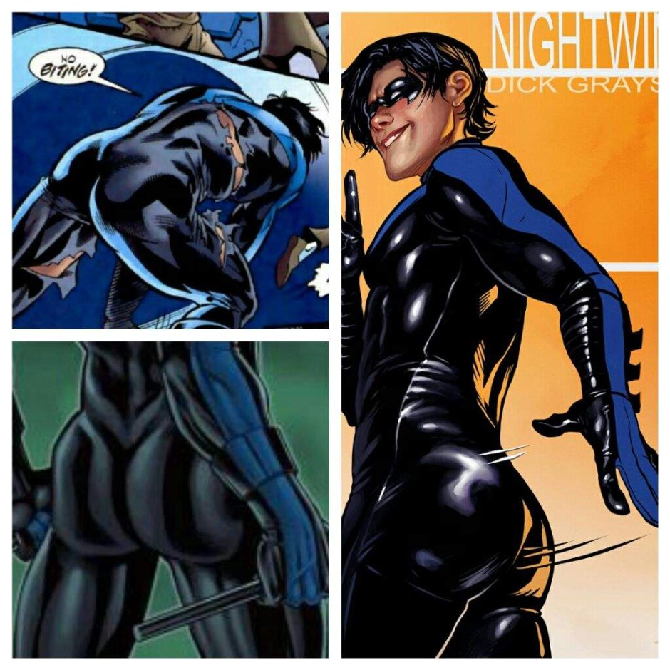 Robin Dick Grayson ass