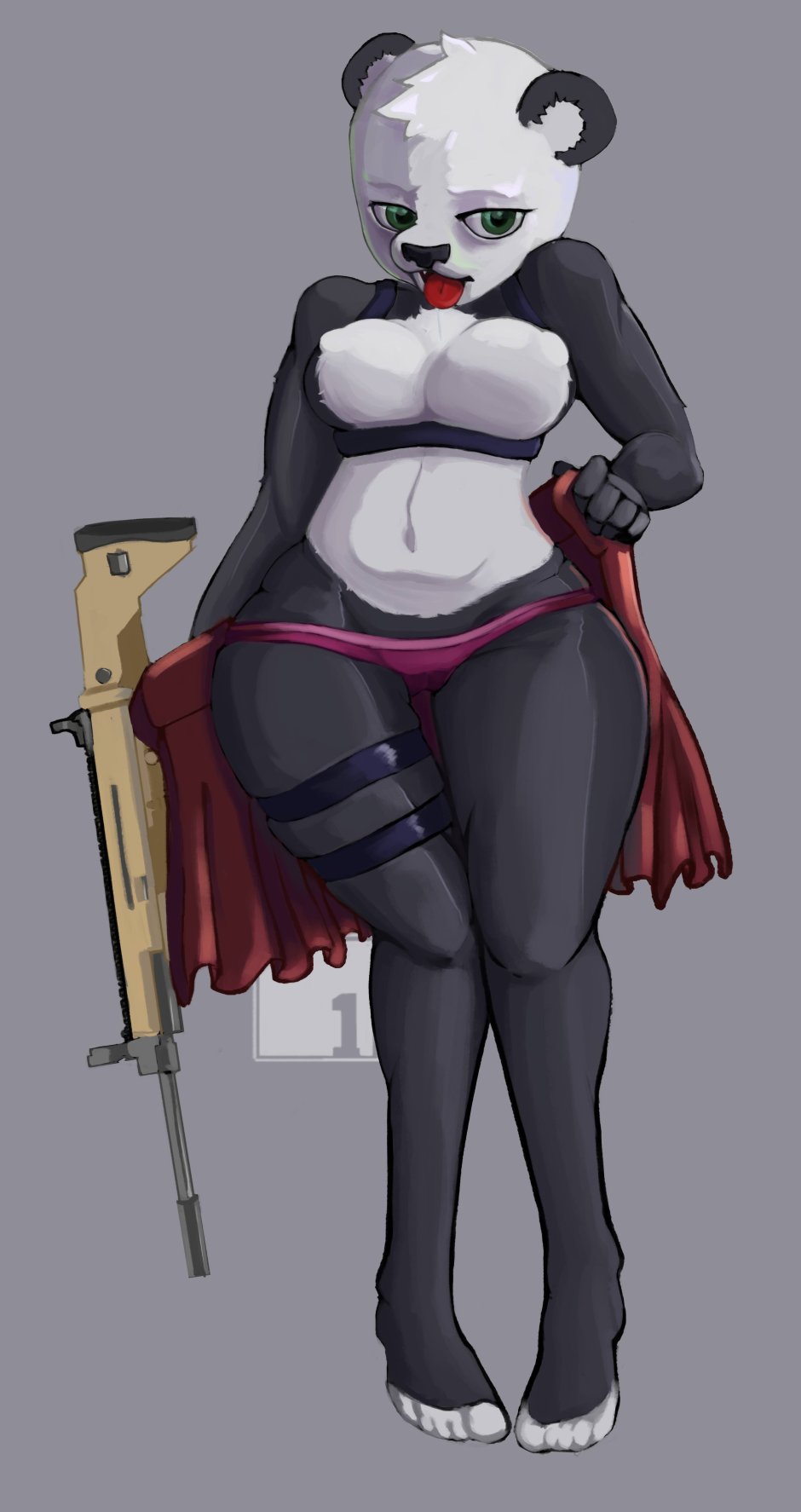 Dark DeShepson Panda