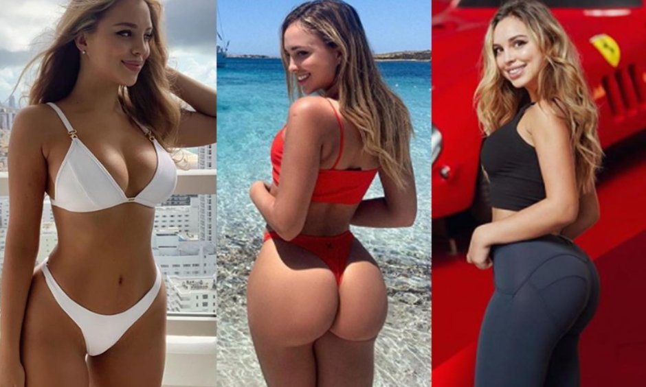 Veronica Belik in underwear