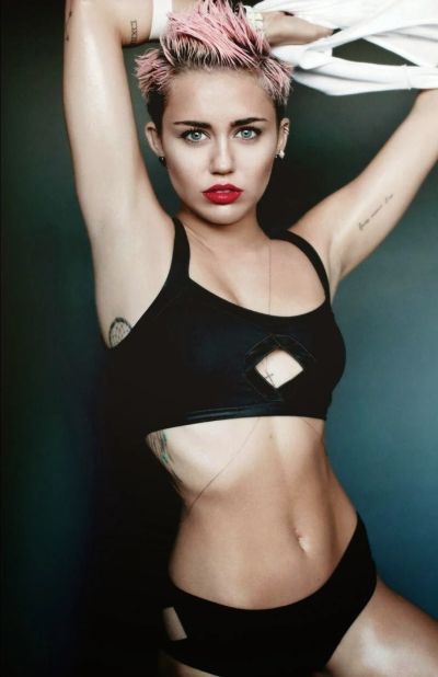 Naked Miley Cyrus