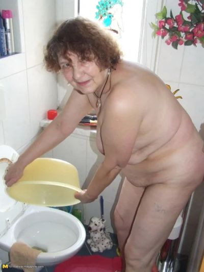 Fat Old Women in the Shower