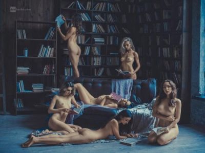 Girls With Book Erotica