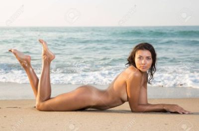 Beautiful Naked Girls on Sea