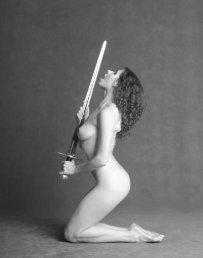 Naked Girls Doing Sword