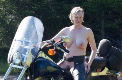 Busty Girls On Motorcycles