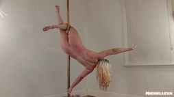 Nude female dancing