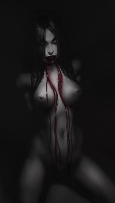Girls nude dark