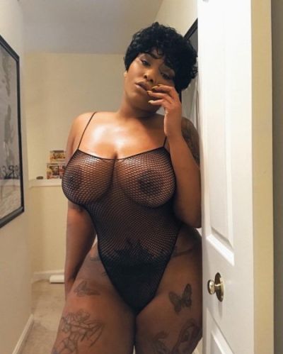 Black big tits woman