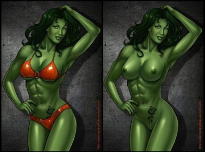 She-Hulk nude