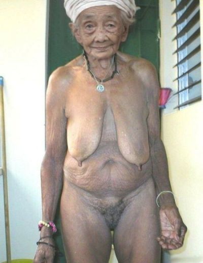 Black old naked