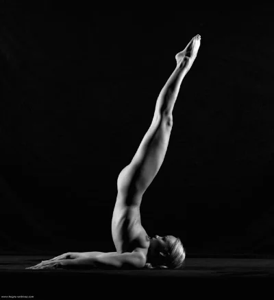 Изящные изгибы спортсменок ню