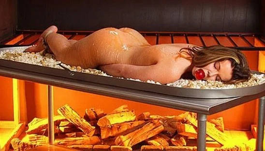 Девка на вертеле