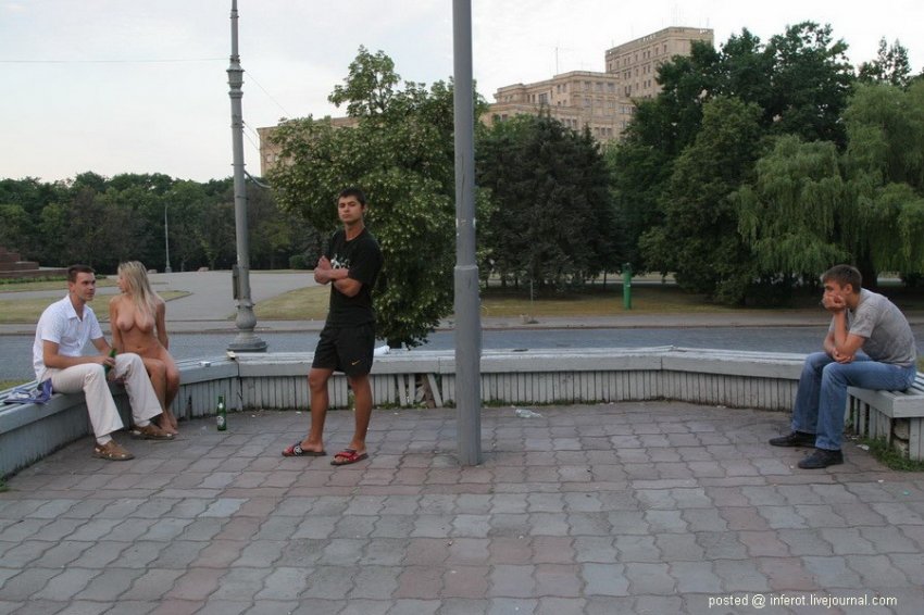 На улице секс