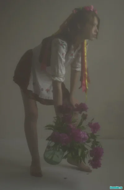 Тело в цветах