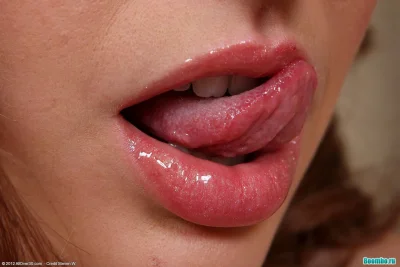 Губы крупным планом