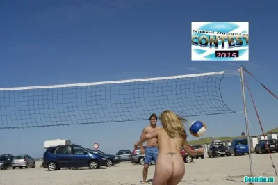 Пляжный волейбол голые