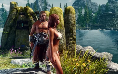 Персонажи скайрим