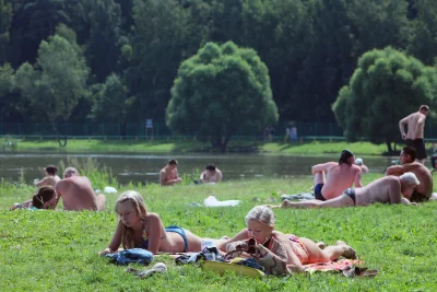 Пляжи москвы