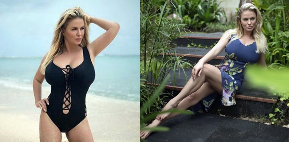 Анна семенович в купальнике