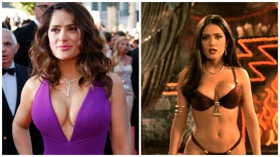 Сальма хайек фигура в молодости