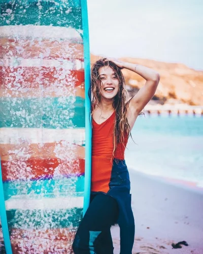 Стиль девушка серфера