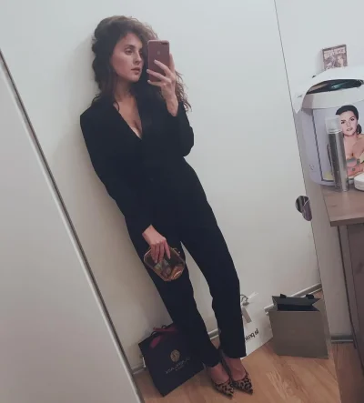 Брючный костюм с пиджаком