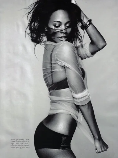 Зои салдана голая