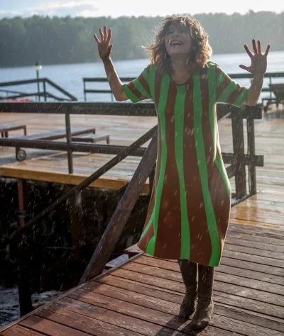 Халат вафельный женский удлинённый экономь и я