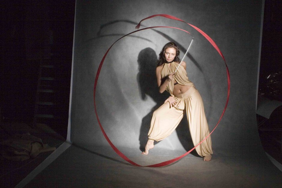 Воздушное кольцо для гимнастики