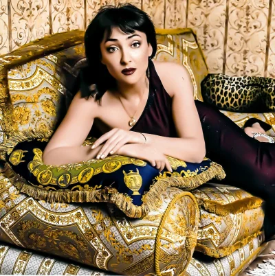 Милявская в молодости