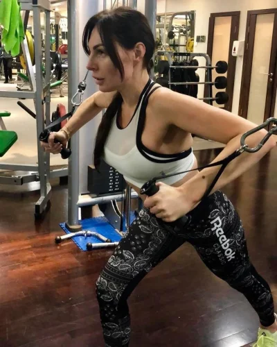 В тренажерном зале