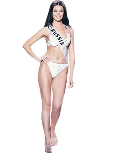 Оксана фёдорова мисс вселенная купальник