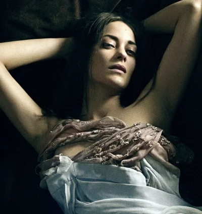 Марион котийяр в нижнем белье