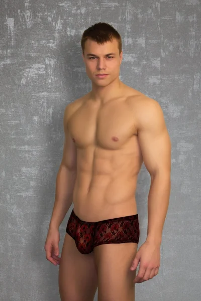 Мужские кружевные трусы doreanse