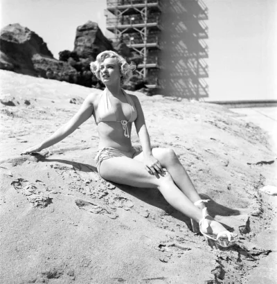 Мерлин монро в купальнике