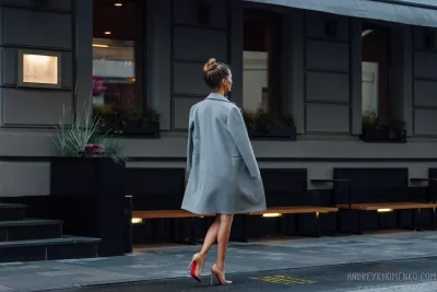 Пальто модное