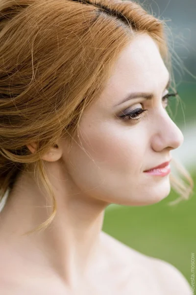 Свадебный макияж и прическа