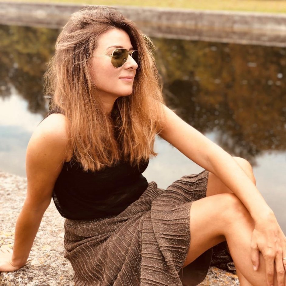 Юбка спицами