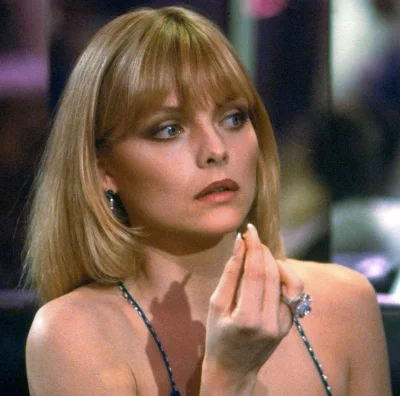 Лицо со шрамом мишель пфайффер