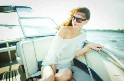 Лянка грыу на пляже