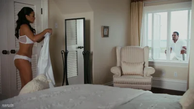 Пола пэттон в нижнем белье