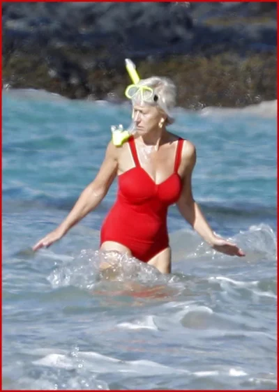 Хелен миррен в купальнике