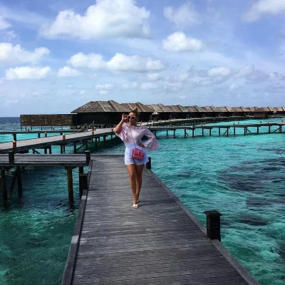 Анастасия волочкова на мальдивах