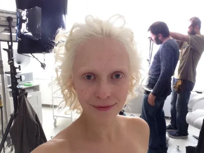 Модель альбинос алиса лисс