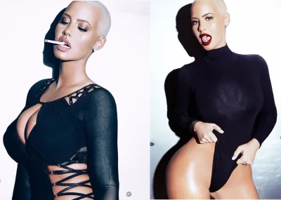 Девушка лысая